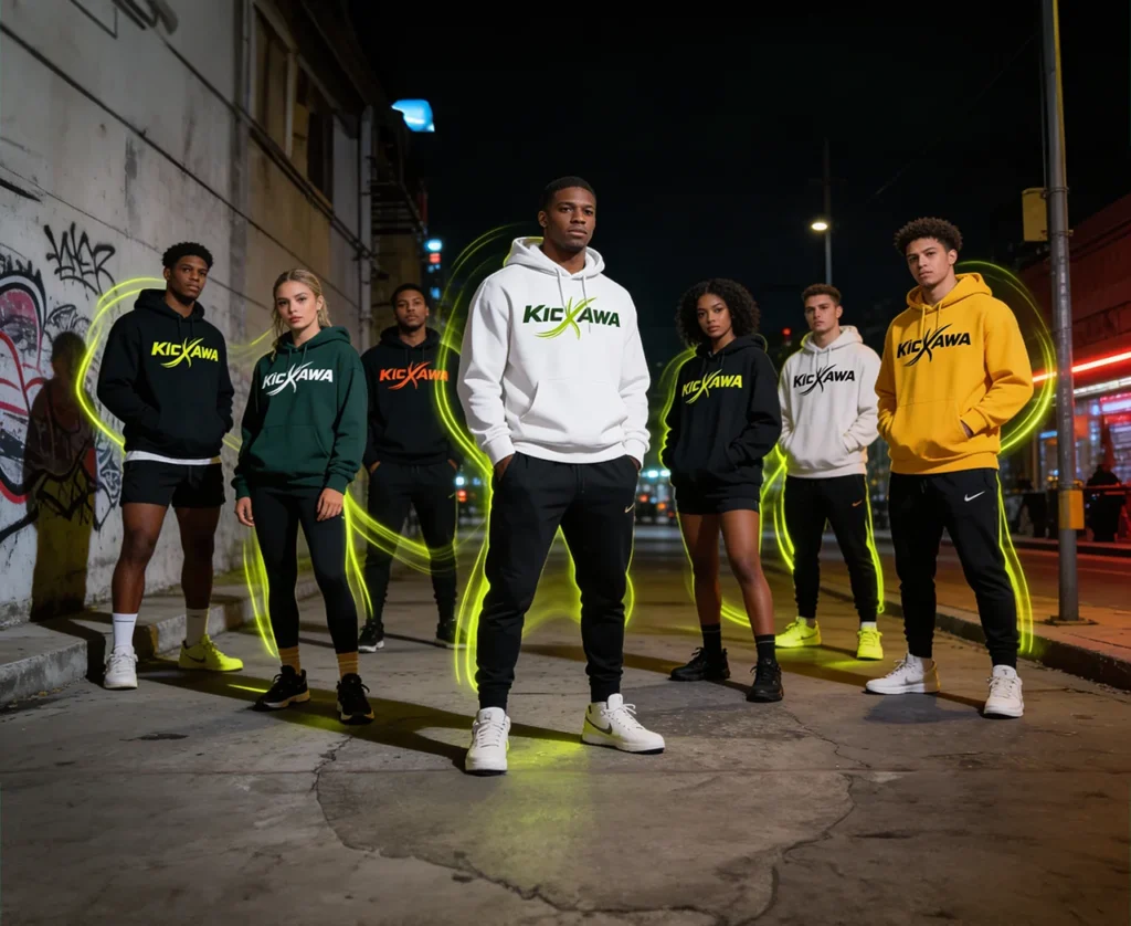 KickAwa: Go Beyond with our Hoodies and Sweatshirts!